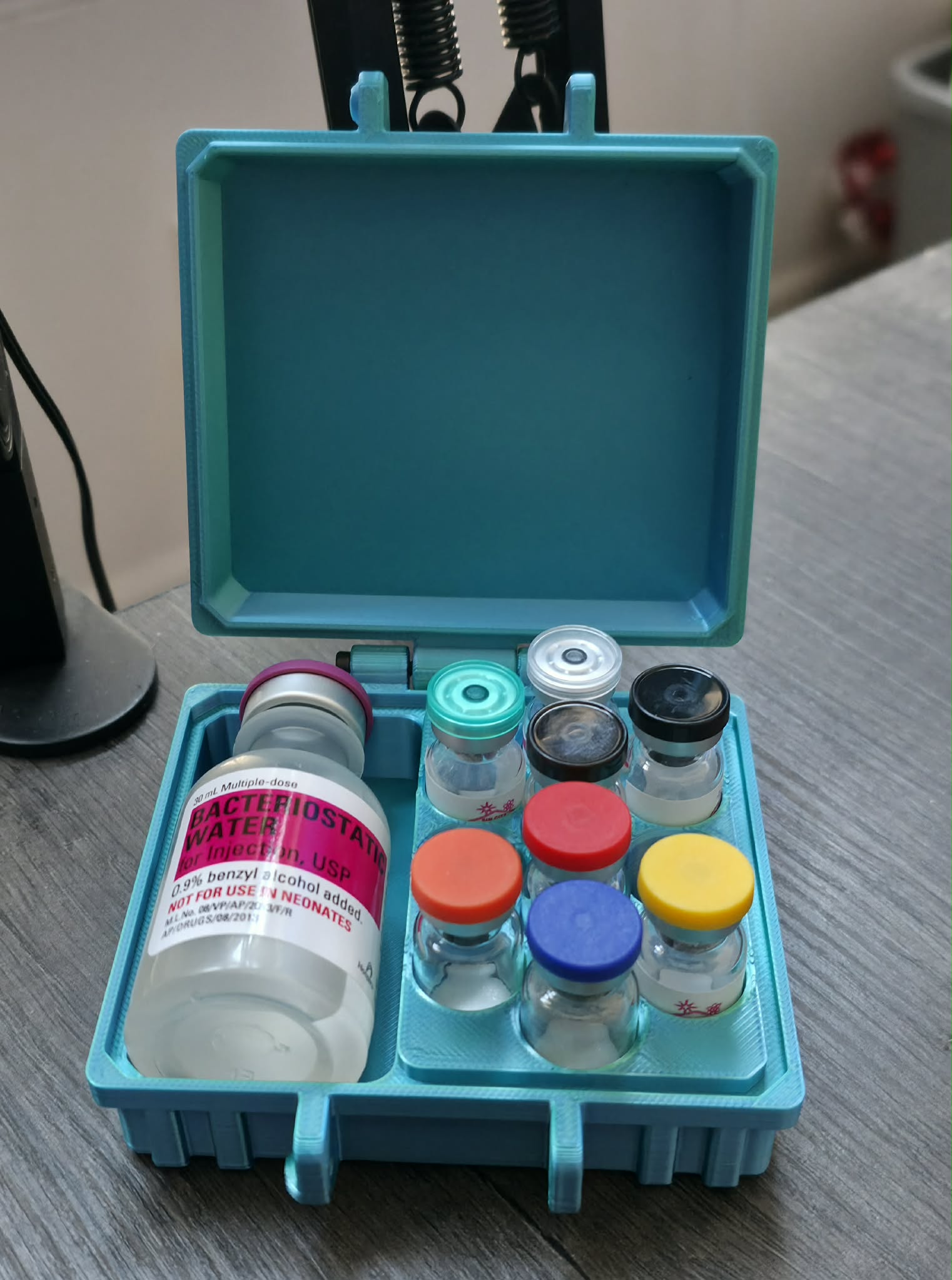 10ct 3mL & BAC Water Vial Case