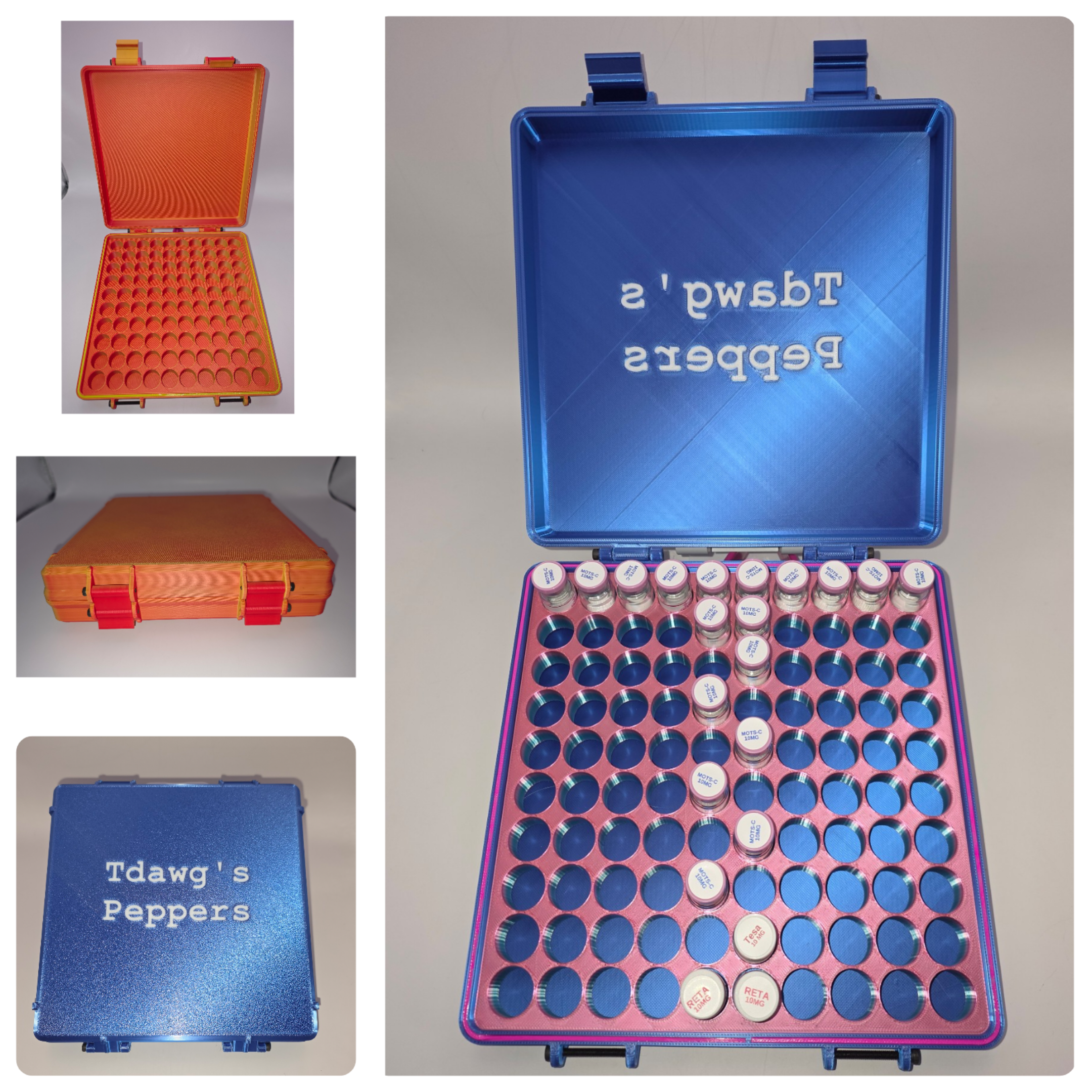 100 Ct 3mL Vial case